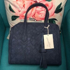Navy blue purse